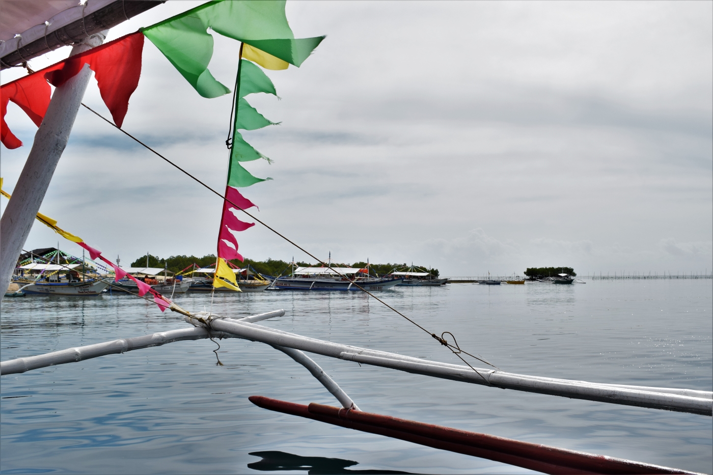 Island hopping in Honda Bay Palawan Philippines
