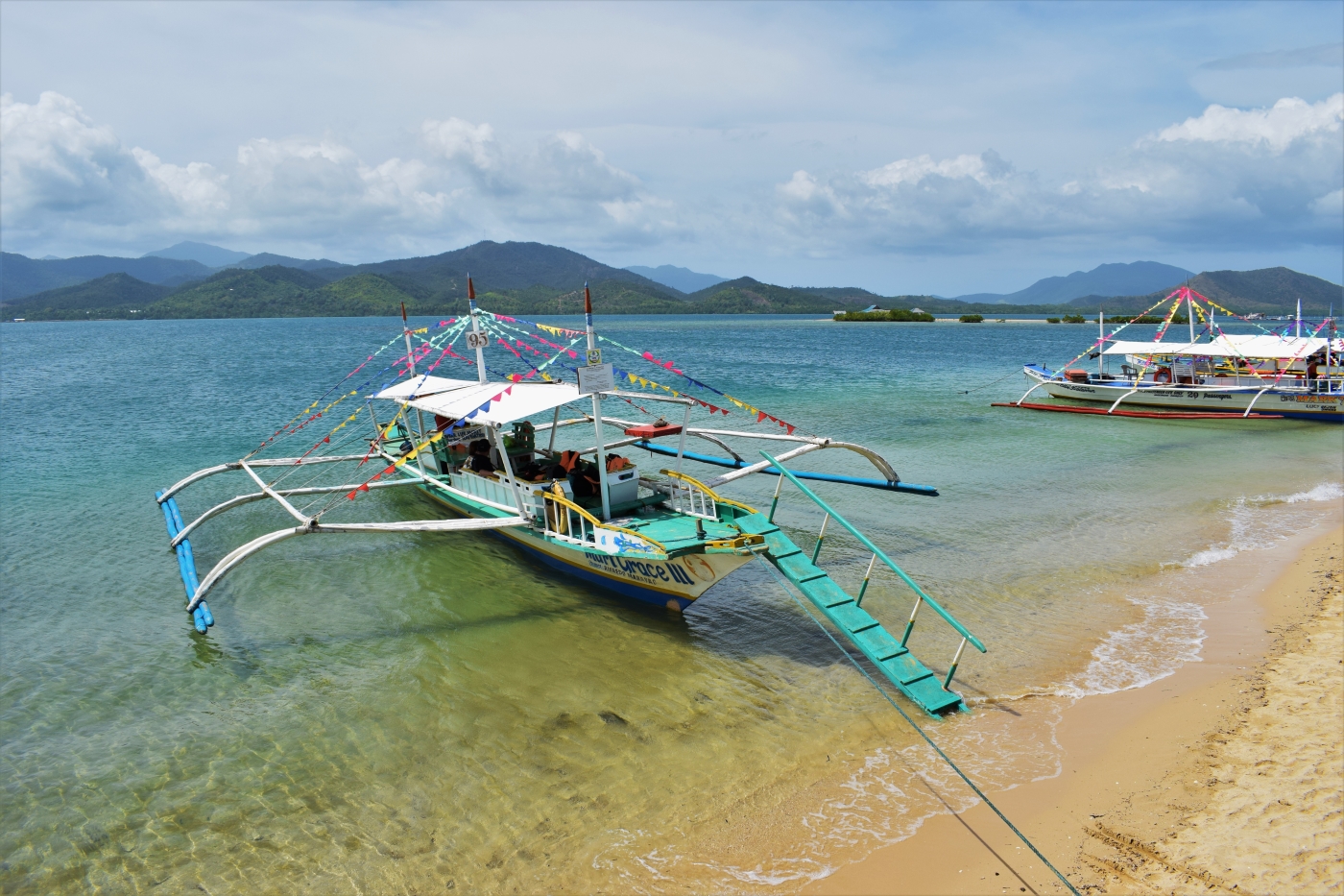Honda Bay island hopping Puerto Princesa Palawan Philippines