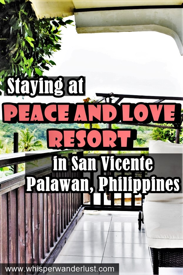 Peace and Love resort San Vicente Palawan Philippines 2