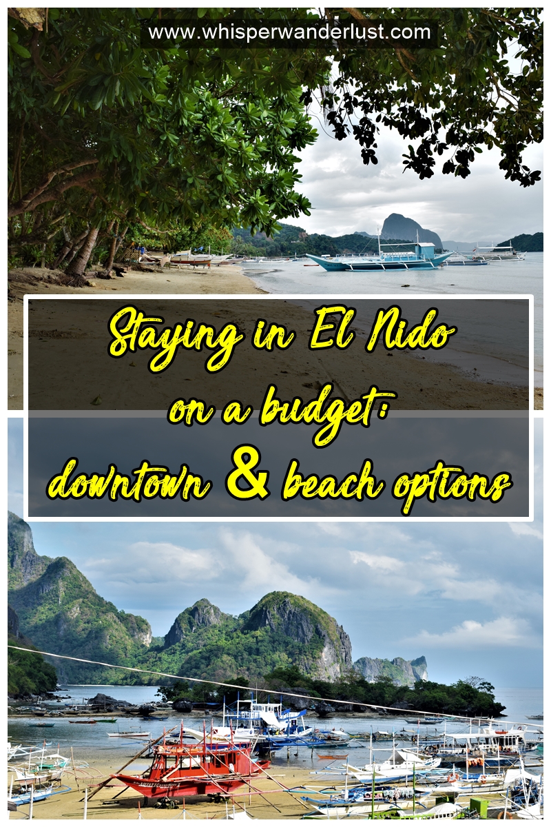 Staying in El Nido on a budget