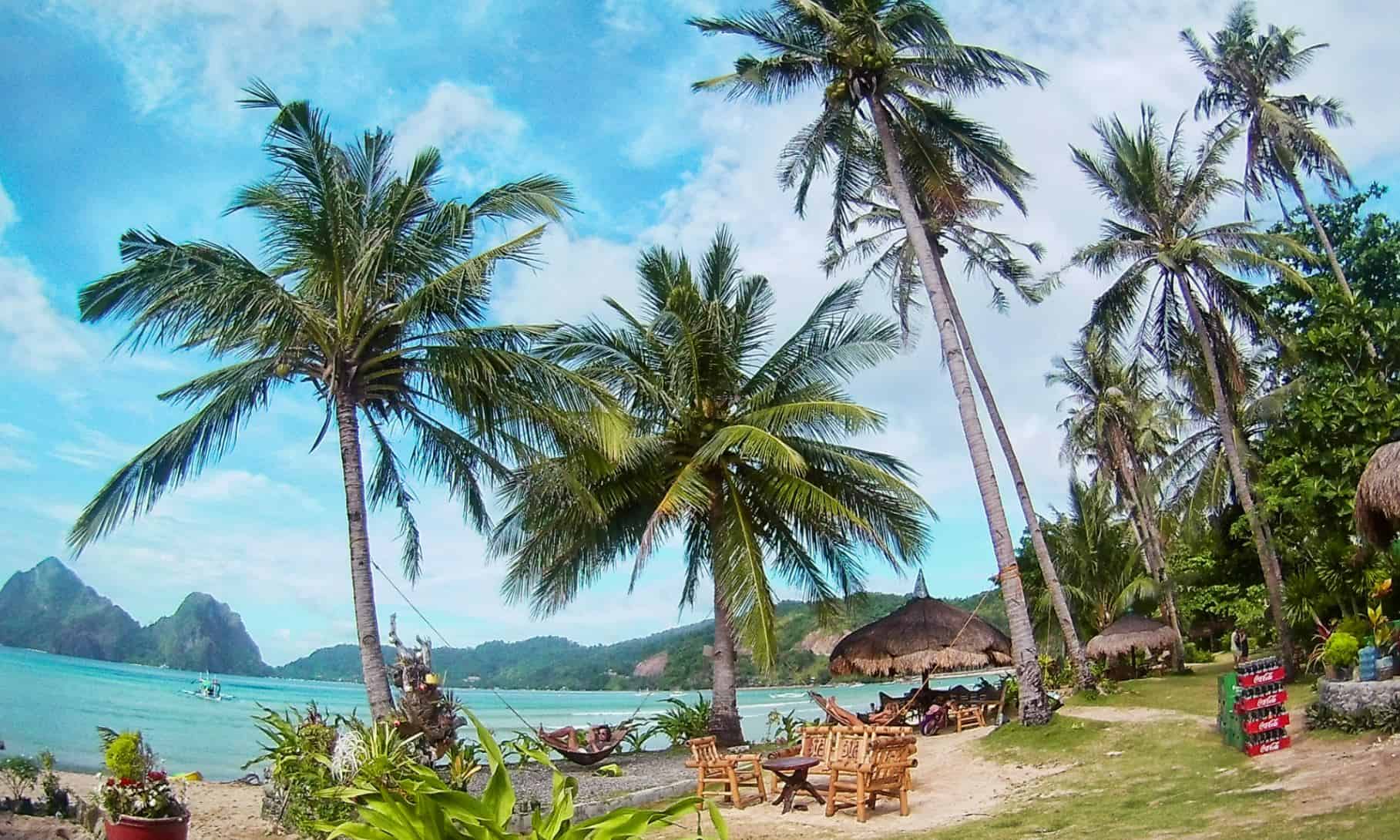 las cabanas beach in el nido | best beaches in el nido el nido beaches | nacpan beach el nido | secret beach el nido | el nido palawan