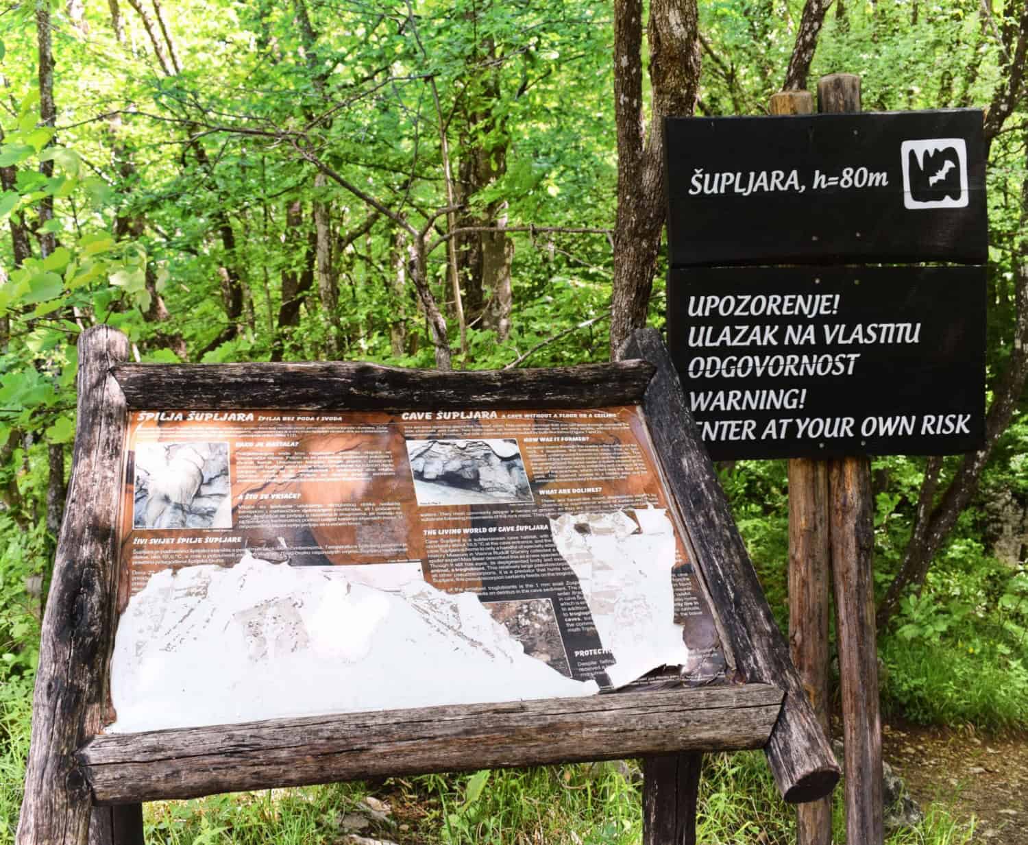 Plitvice Lakes in spring, when the waterfalls run strongest