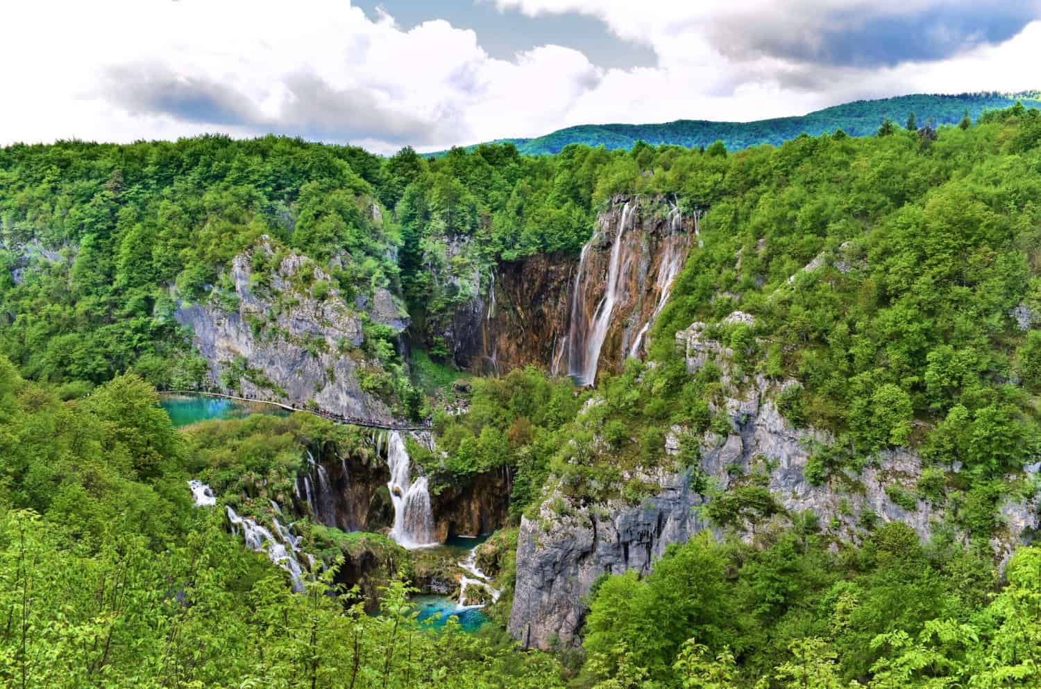 Panorama Lacurilor Plitvice, Croatia