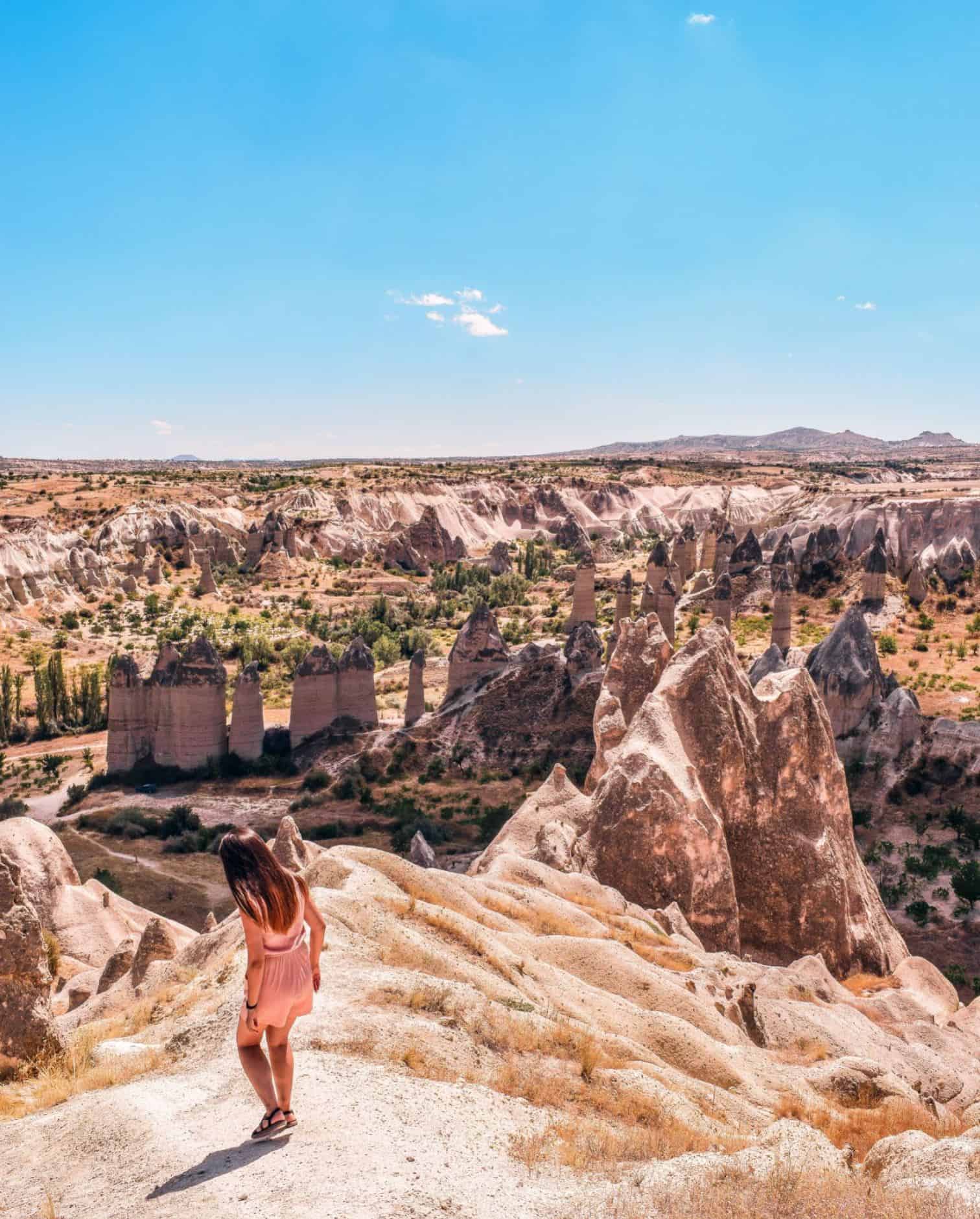 Rock formations in Love Valley, Cappadocia – one of the most memorable things to do in Cappadocia