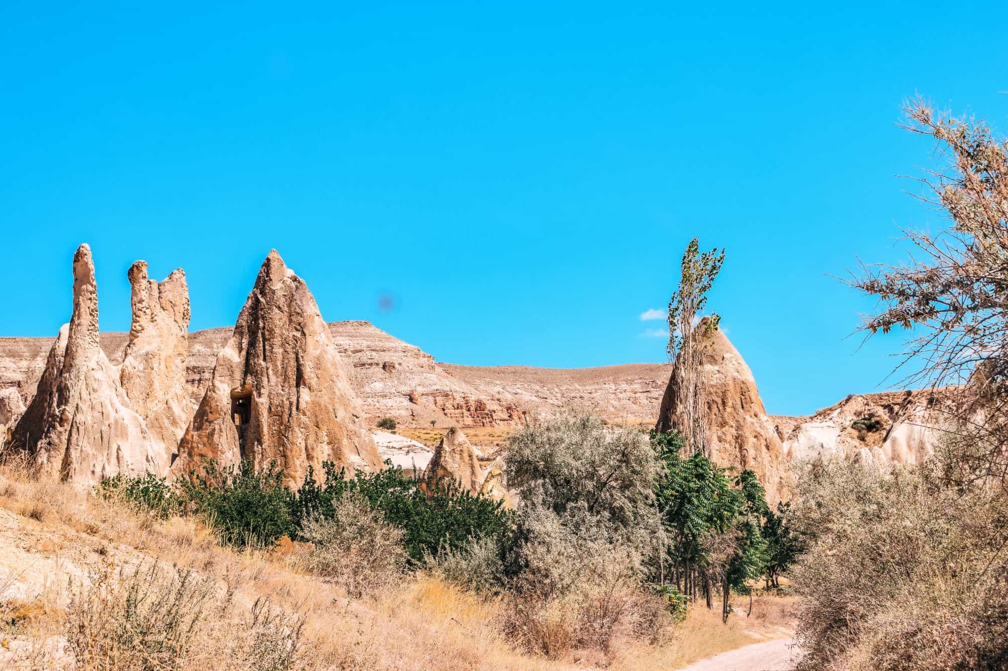Fairy chimneys in Pasabag, Cappadocia – one of the most iconic places to visit in Cappadocia