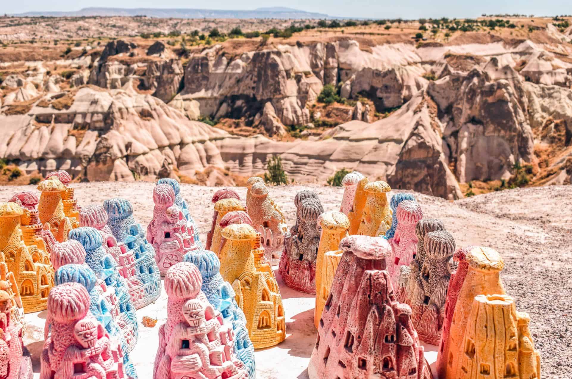 Panoramic view from Salkim Tepesi in Cappadocia, one of the most scenic things to do in Cappadocia
