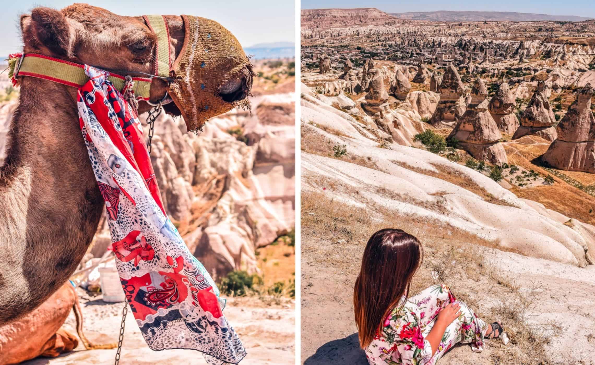 Panoramic view from Salkim Tepesi in Cappadocia, one of the most scenic things to do in Cappadocia