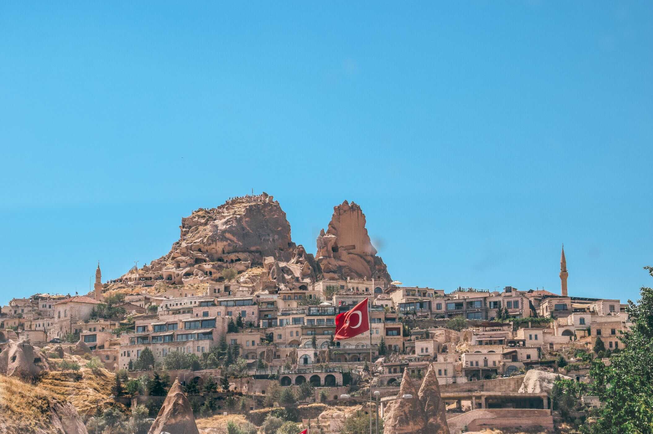 Uchisar Castle in Cappadocia, Turkey – the highest viewpoint and one of the top places to visit in Cappadocia
