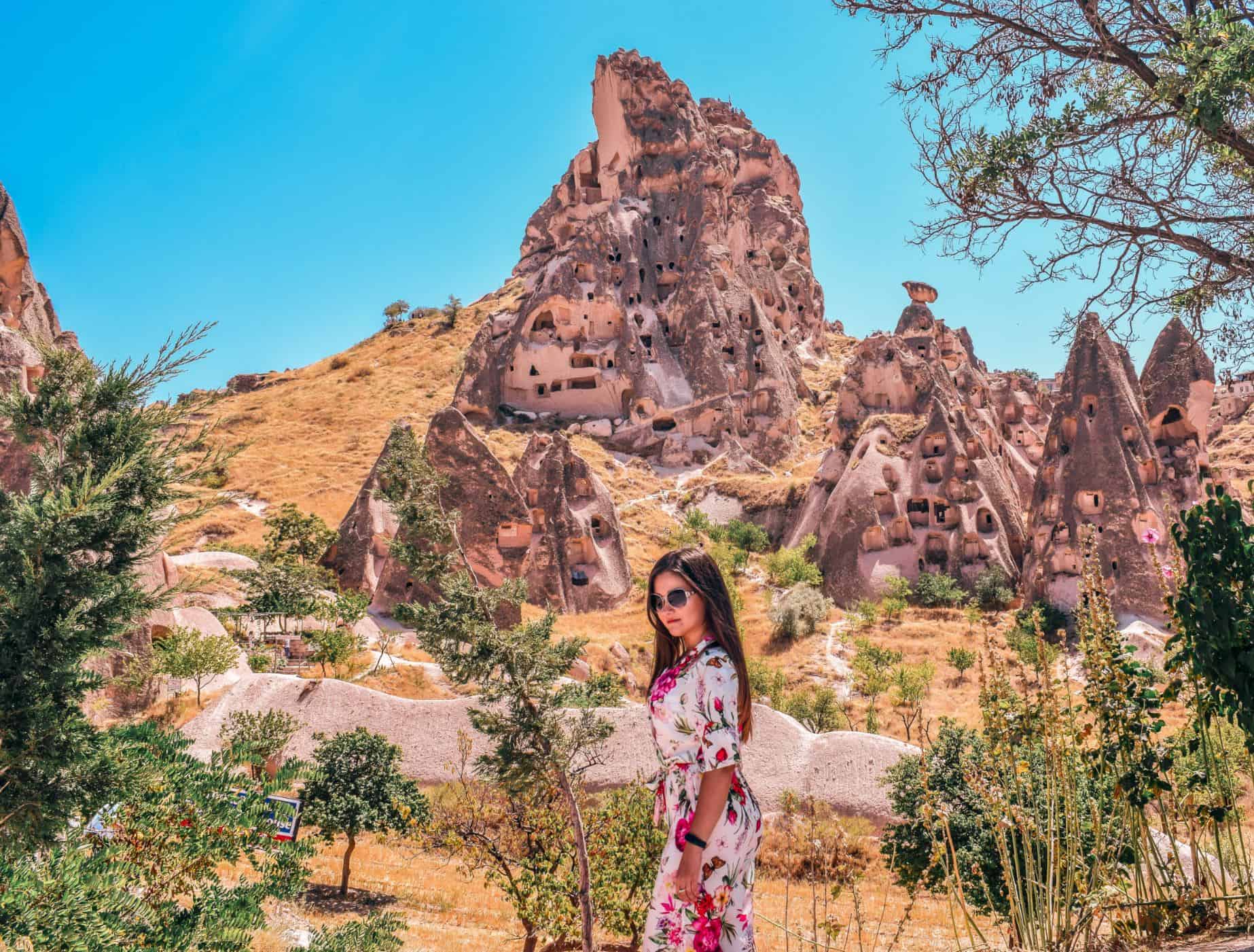 Uchisar Castle in Cappadocia, Turkey – the highest viewpoint and one of the top places to visit in Cappadocia