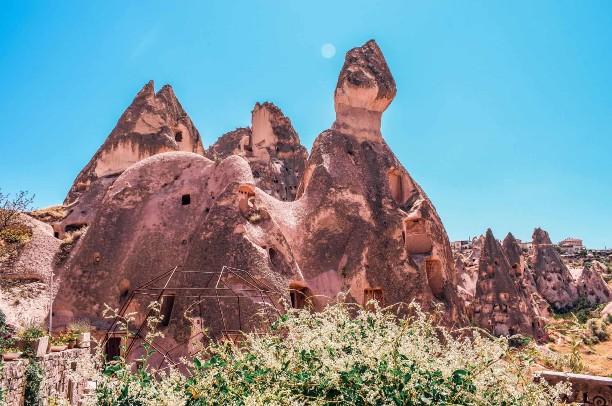 Uchisar Castle in Cappadocia, Turkey – the highest viewpoint and one of the top places to visit in Cappadocia