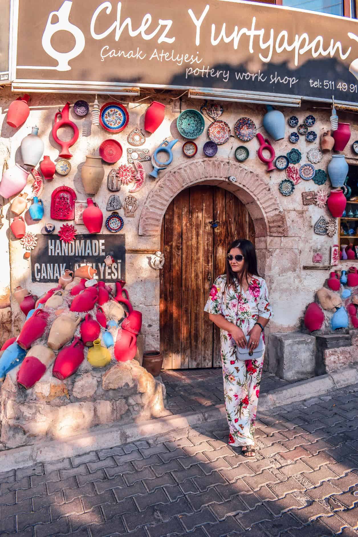 Handmade pottery in Avanos, Cappadocia – a traditional craft and one of the best things to do in Cappadocia