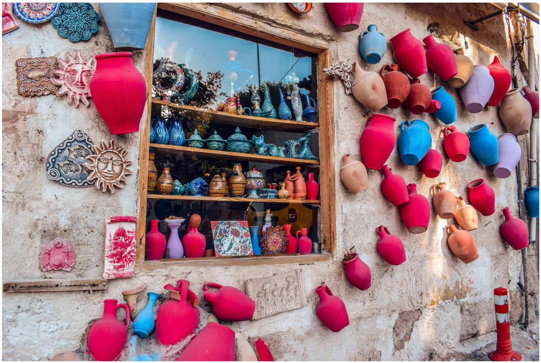 Handmade pottery in Avanos, Cappadocia – a traditional craft and one of the best things to do in Cappadocia