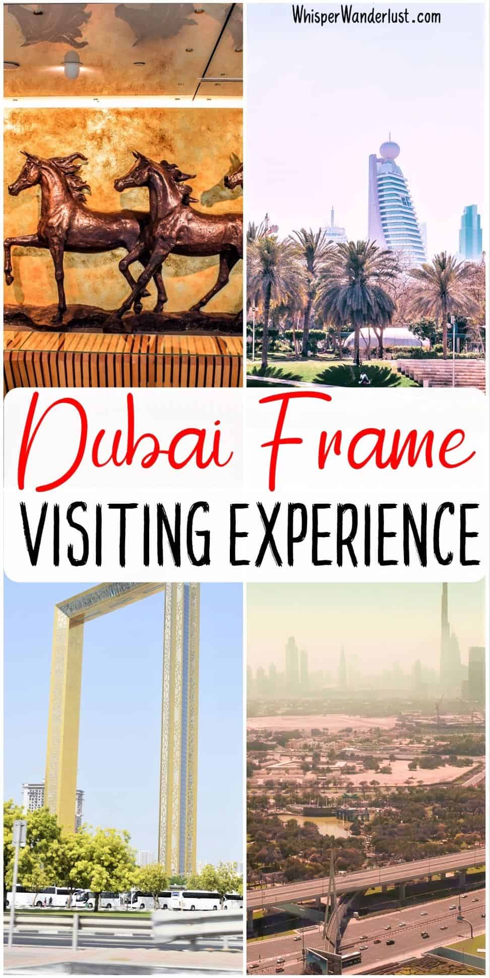 dubai frame visiting experience
