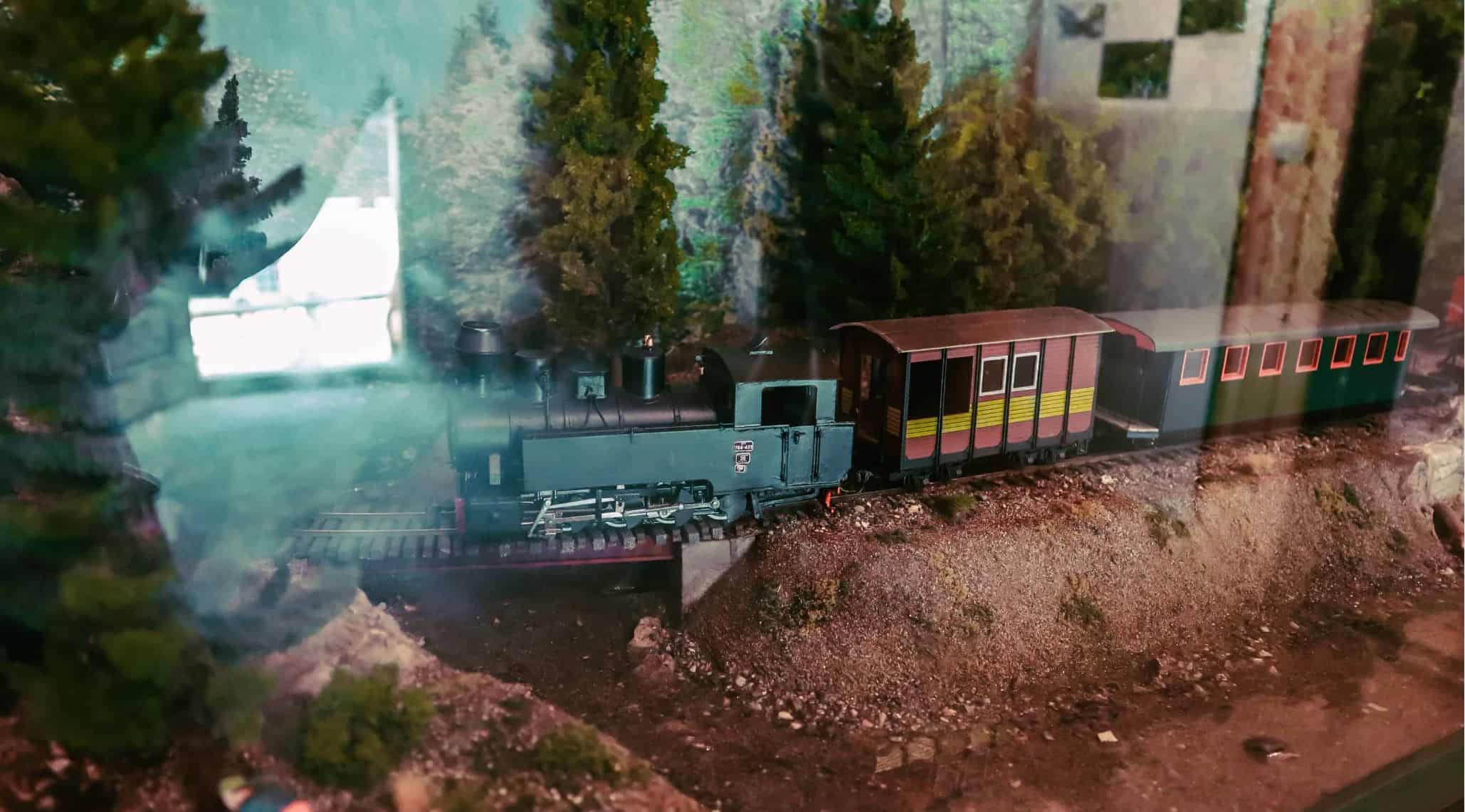 Mocanita Steam train in Viseu de Sus Maramures Romania