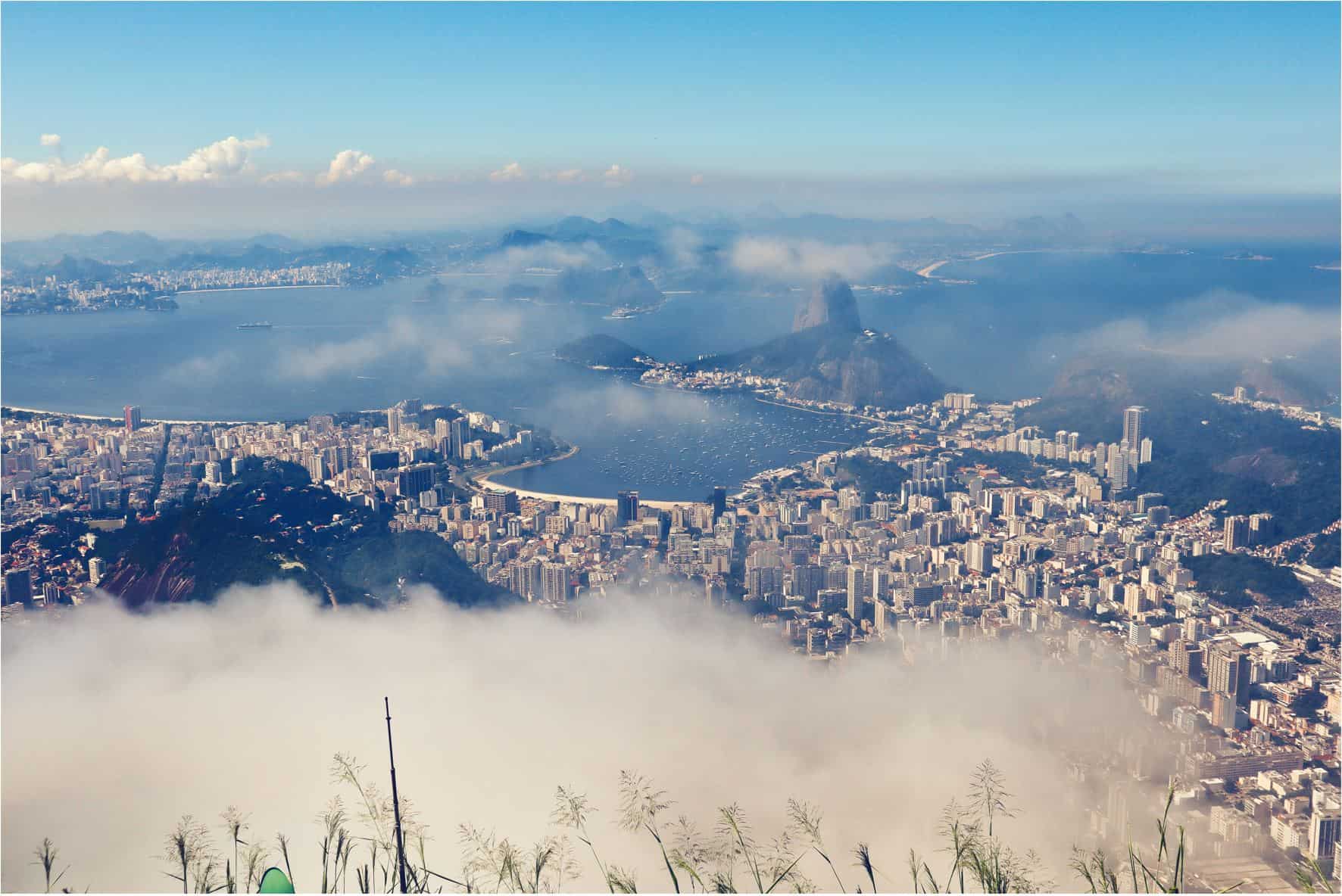 Corcovado Mountain Christ the redeemer Rio de Janeiro - best views in rio de janeiro