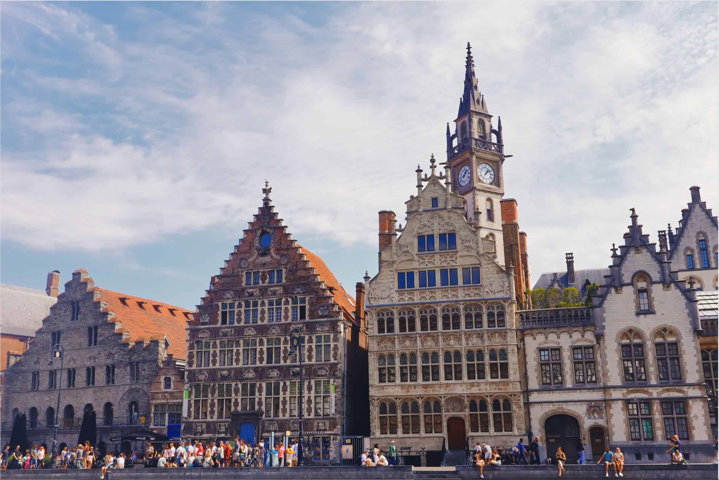 Graslei y Korenlei | Ver Gante en un dia a day in ghent | ghent in one day | day trip to ghent