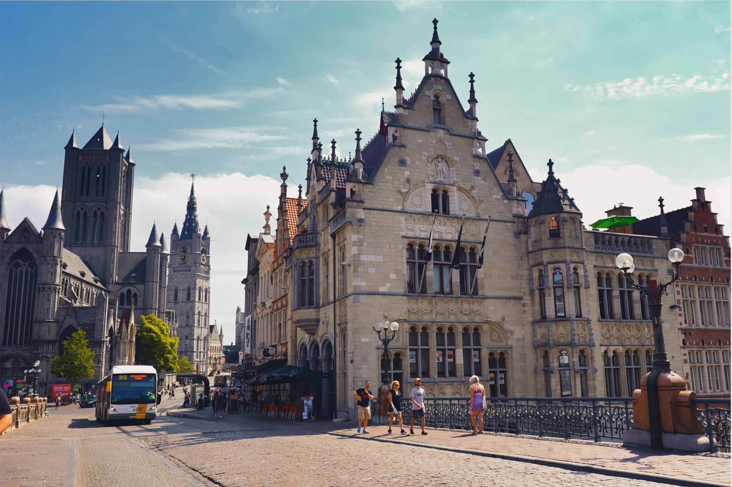 vista desde Gante | Que ver en Gante en un dia places to visit in ghent in one day | 1 day in ghent | day trip to ghent