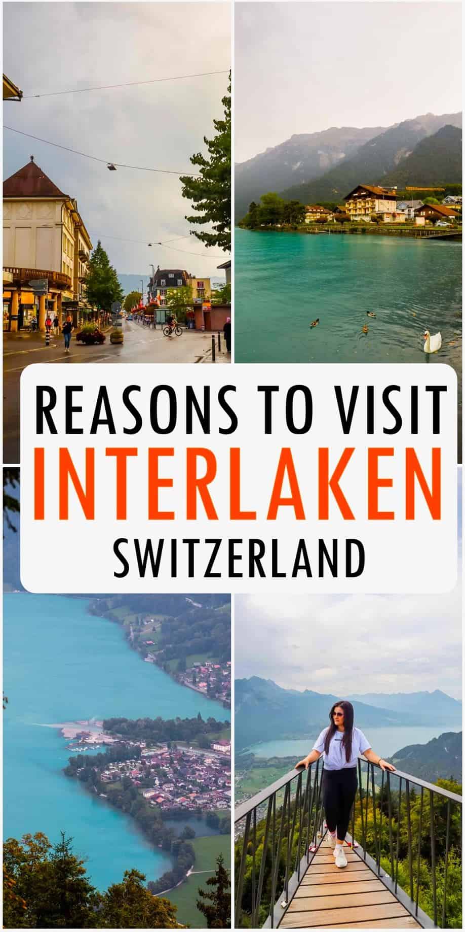 reasons to visit interlaken switzerland | towns in switzerland