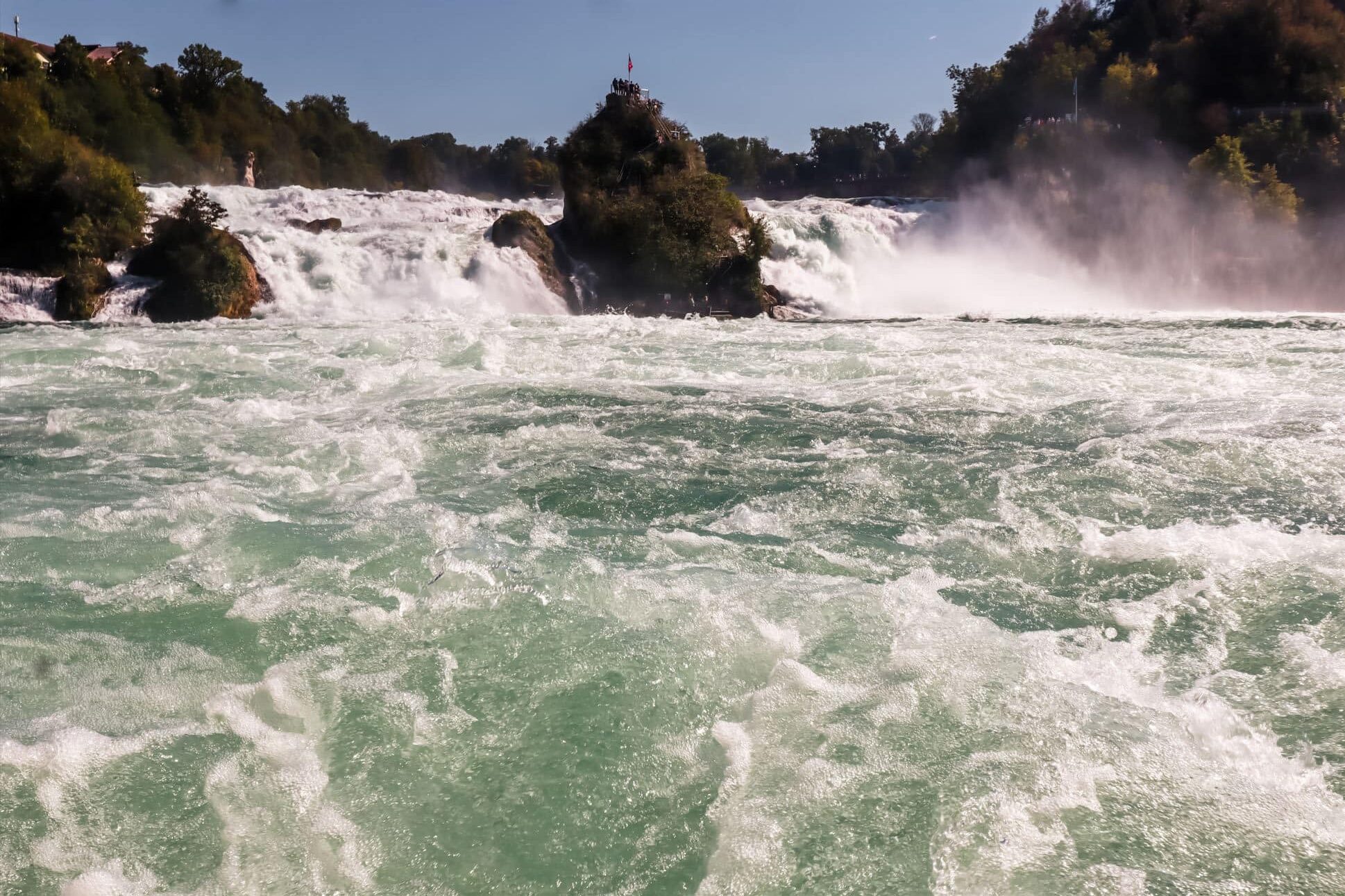 rhine falls switzerland | visiting rhine waterfall | the best waterfall in switzerland