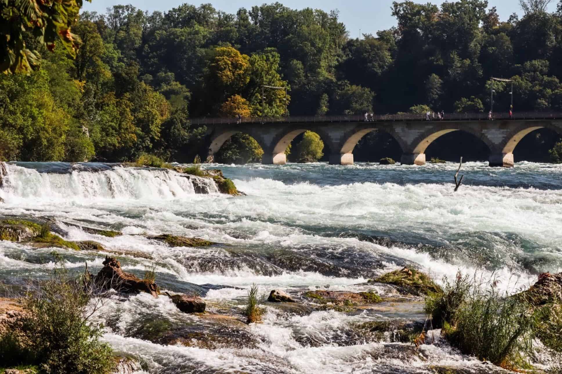 rhine falls switzerland | visiting rhine waterfall | the best waterfall in switzerland