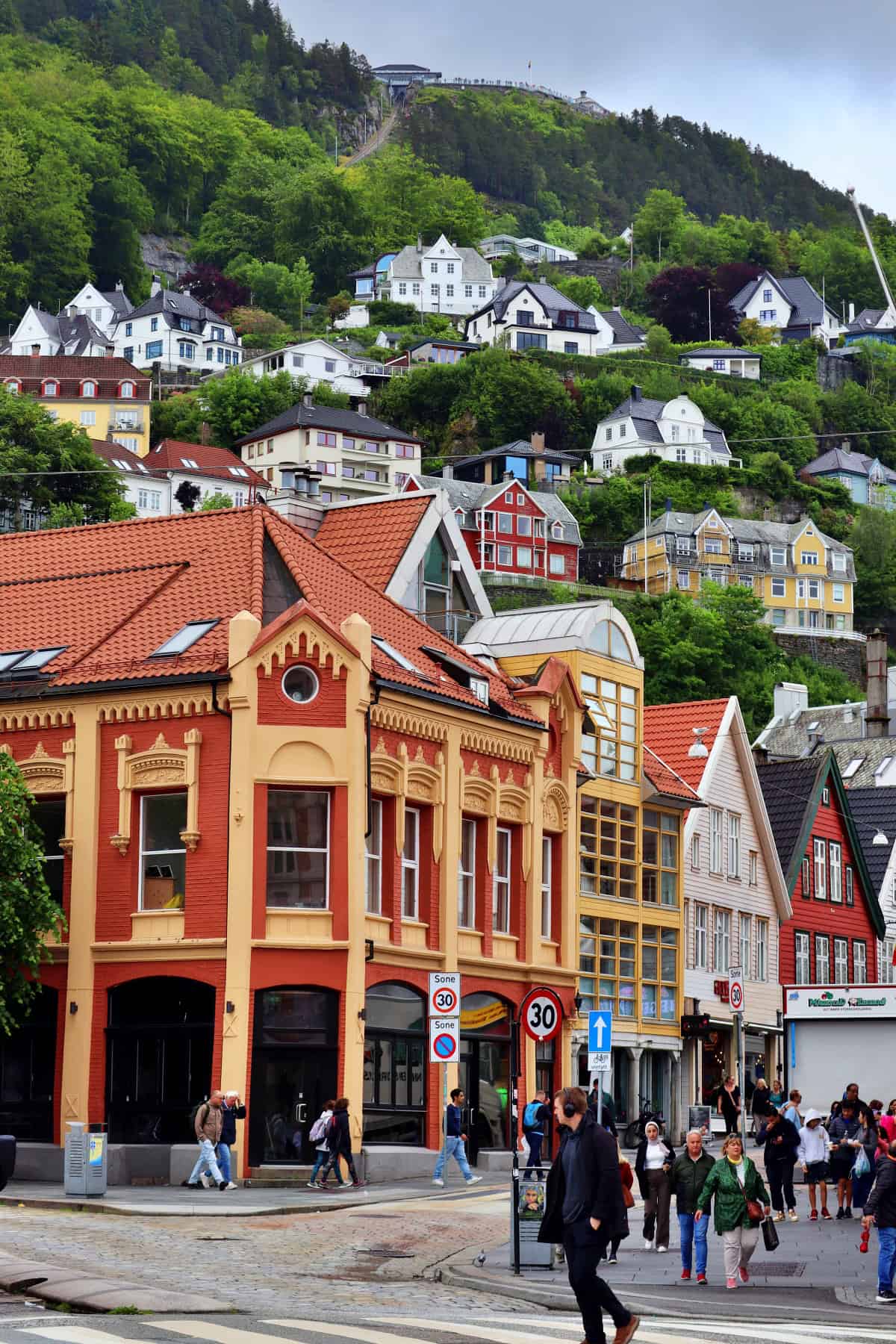 Carte postala din Bergen, Norvegia | lucruri de facut in Bergen | exploreaza Bergen | ghid de calatorie Bergen | ce poti vizita in bergen norvegia