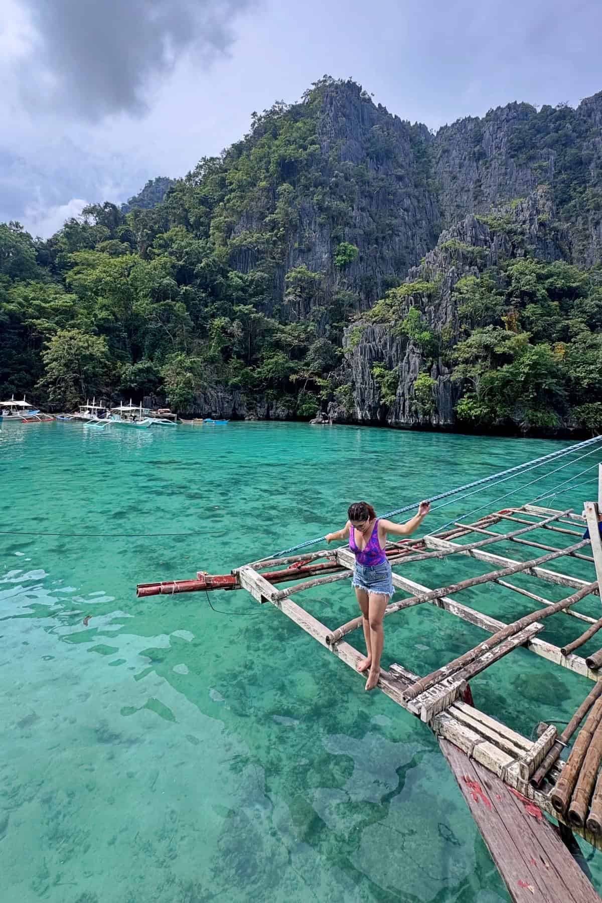 Coron cruise port Philippines | Coron on a 15-Day Asia Cruise | Kayangan Lake Coron tour | Twin Lagoon Coron Palawan | Coron island hopping from cruise | Southeast Asia cruise Coron stop | Cruise through Asia Philippines Coron | Coron limestone cliffs Philippines | Kayangan Lake crystal clear water
