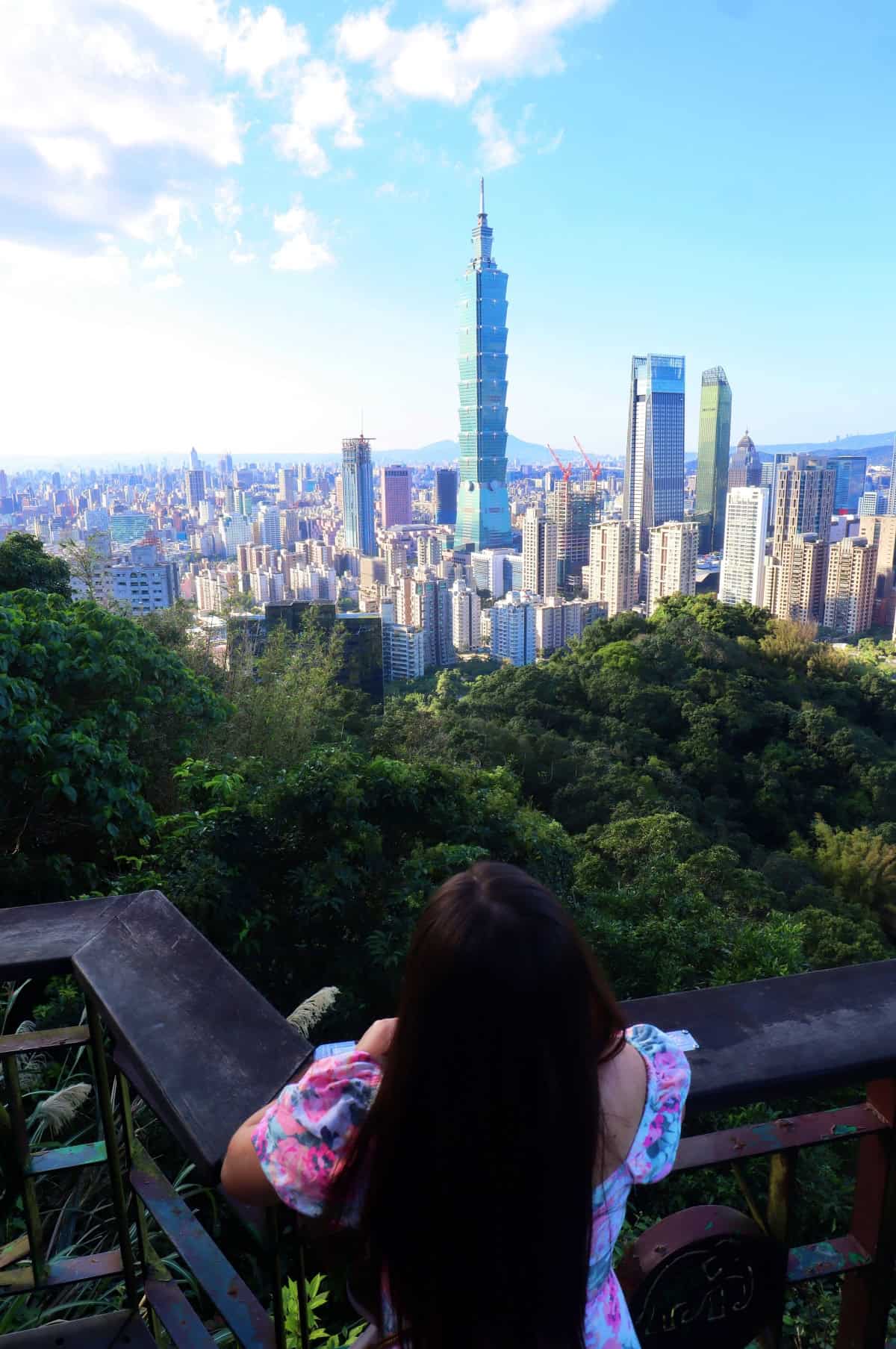 Taiwan cruise port Keelung | Taiwan on a 15-Day Asia Cruise | Taipei 101 skyline view | Elephant Mountain Taipei hike | Keelung port cruise stop Taiwan | Cruise from Singapore to Taiwan ending | Shifen Waterfall Taiwan | Jiufen Old Street Taiwan